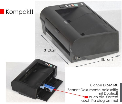 Canon m140 40s - 40s/m, schnell